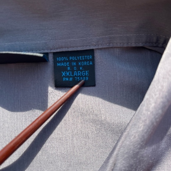 Men's MT:2 Shirt Multicolor Bowling 2XL Rockabilly Greaser 50s Biker Y2K Button - Picture 4 of 11